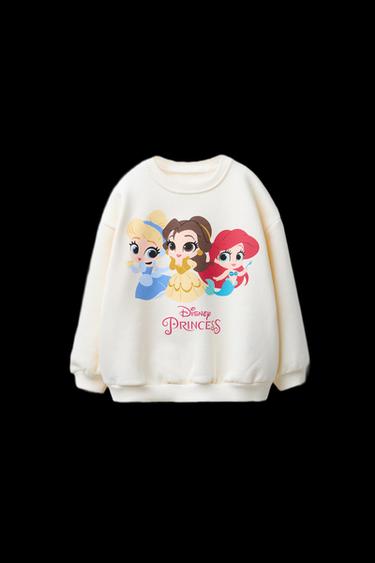 Zara PRINCESS © DISNEY SWEATSHIRT - Ecru - Image 0