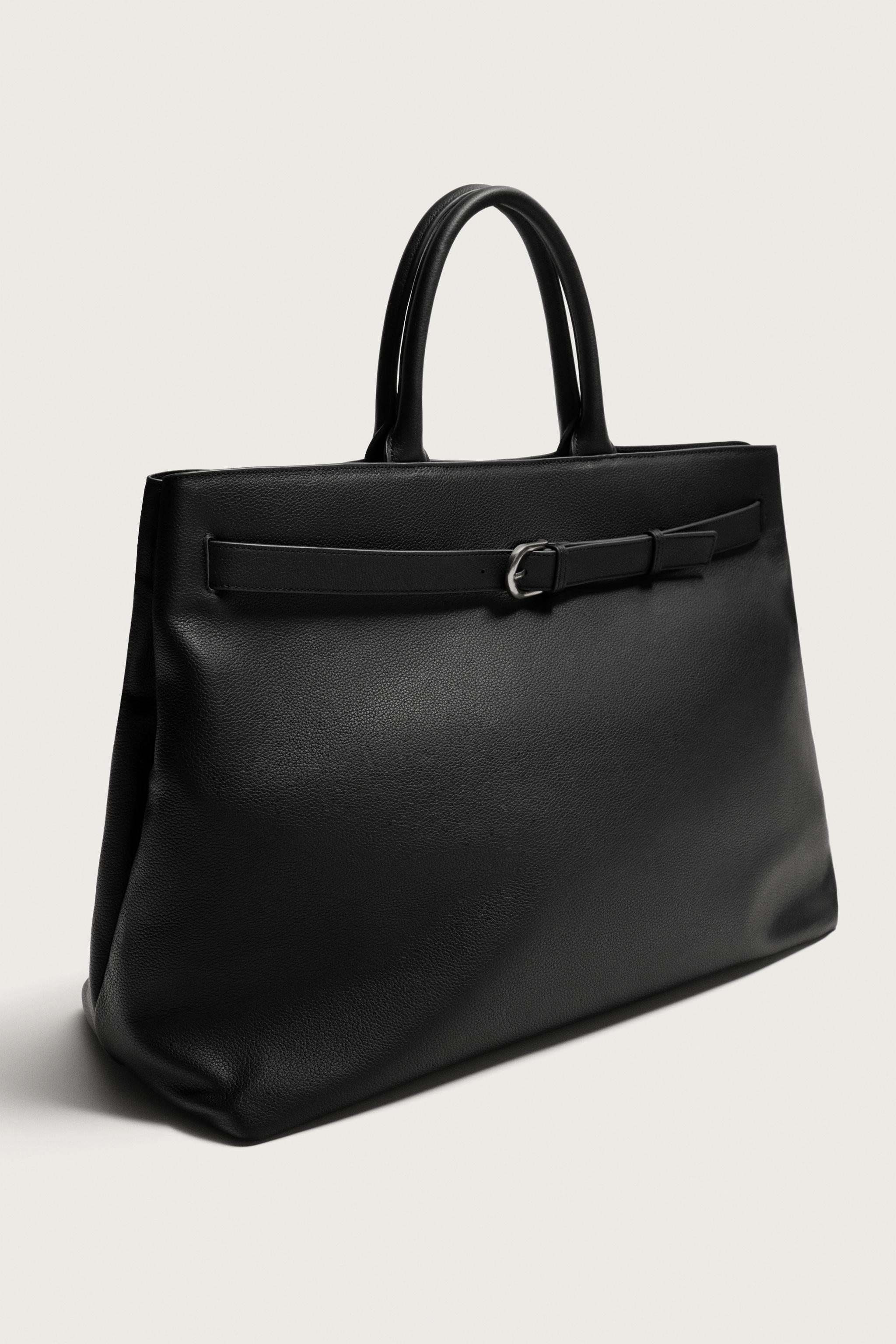 LEATHER BELT HANDBAG