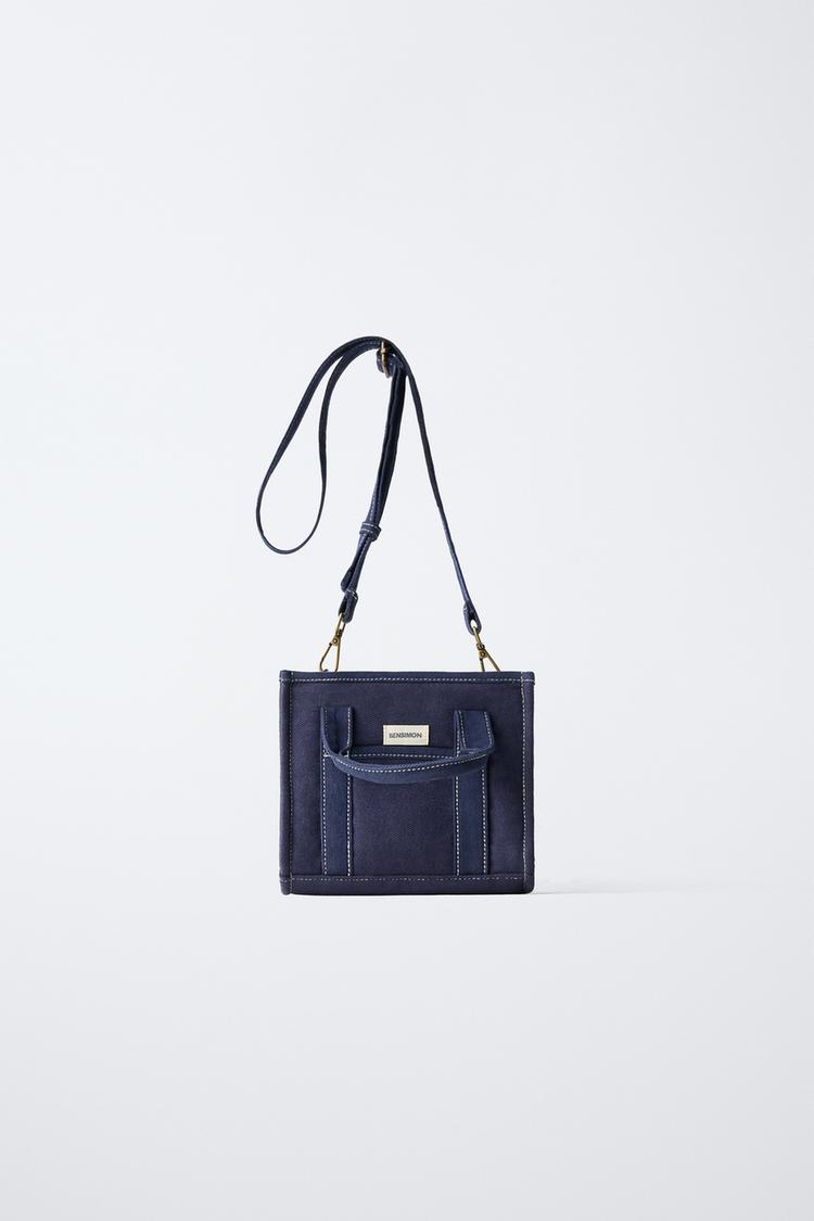 MINI SHOPPER BENSIMON ® X ZARA Blue ZARA Spain