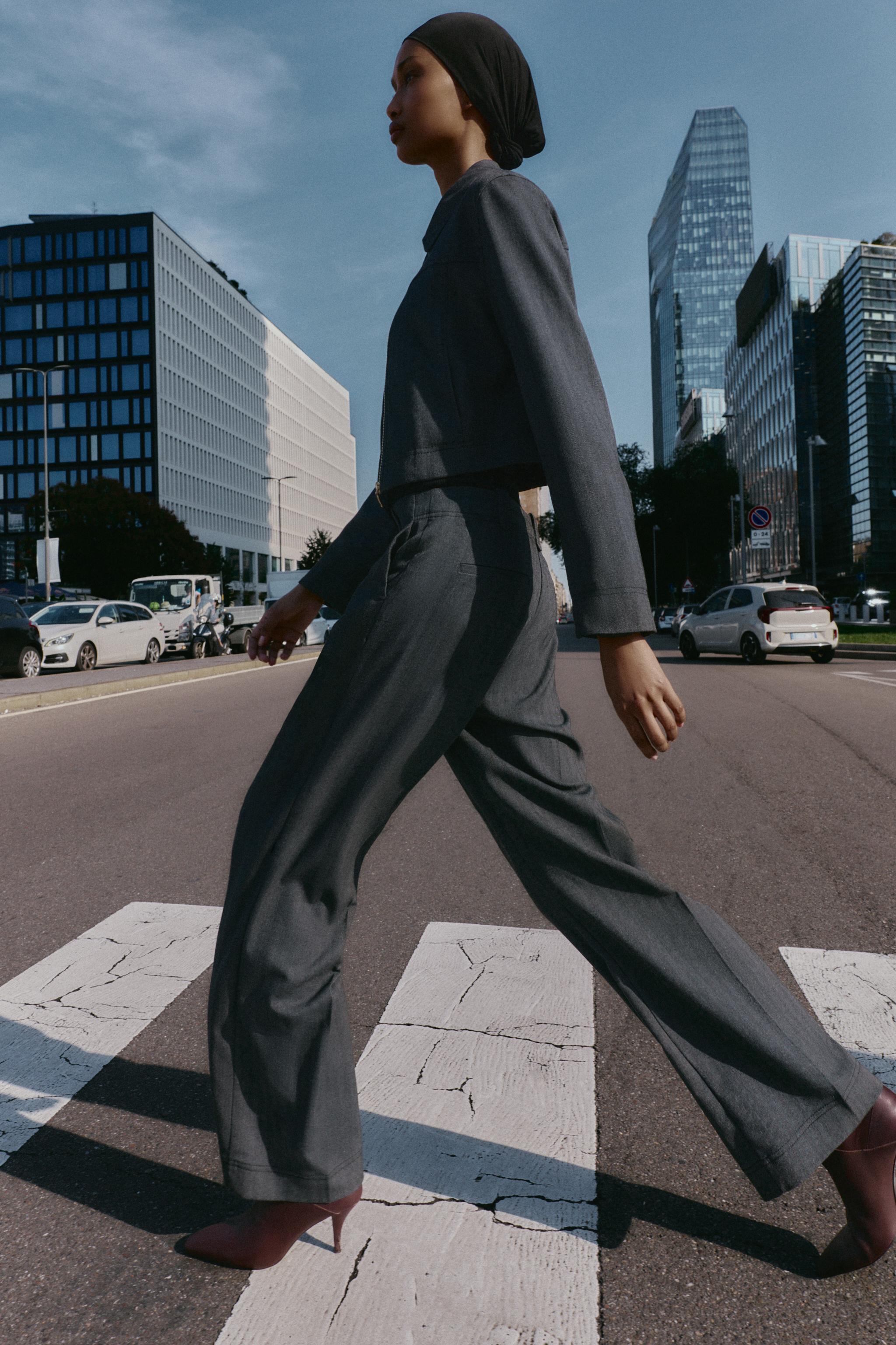 ア*ノ様 Suvin Herringbone Parchute Pants Graphpaper】 Suvin Herringbone Parachute Pants – ONENESS