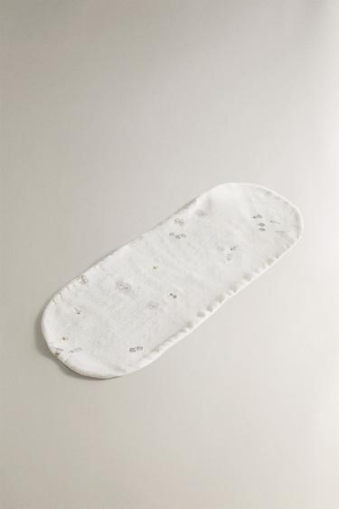 BABY SHOULDER BIB - Ecru by Zara - Image 1