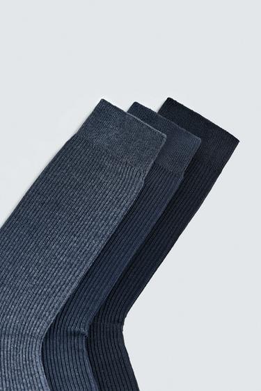 3-PACK OF LIGHTWEIGHT RIB SOCKS - various by Zara - Image 2
