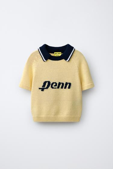 PENN © KNIT POLO SHIRT - Lemon by Zara