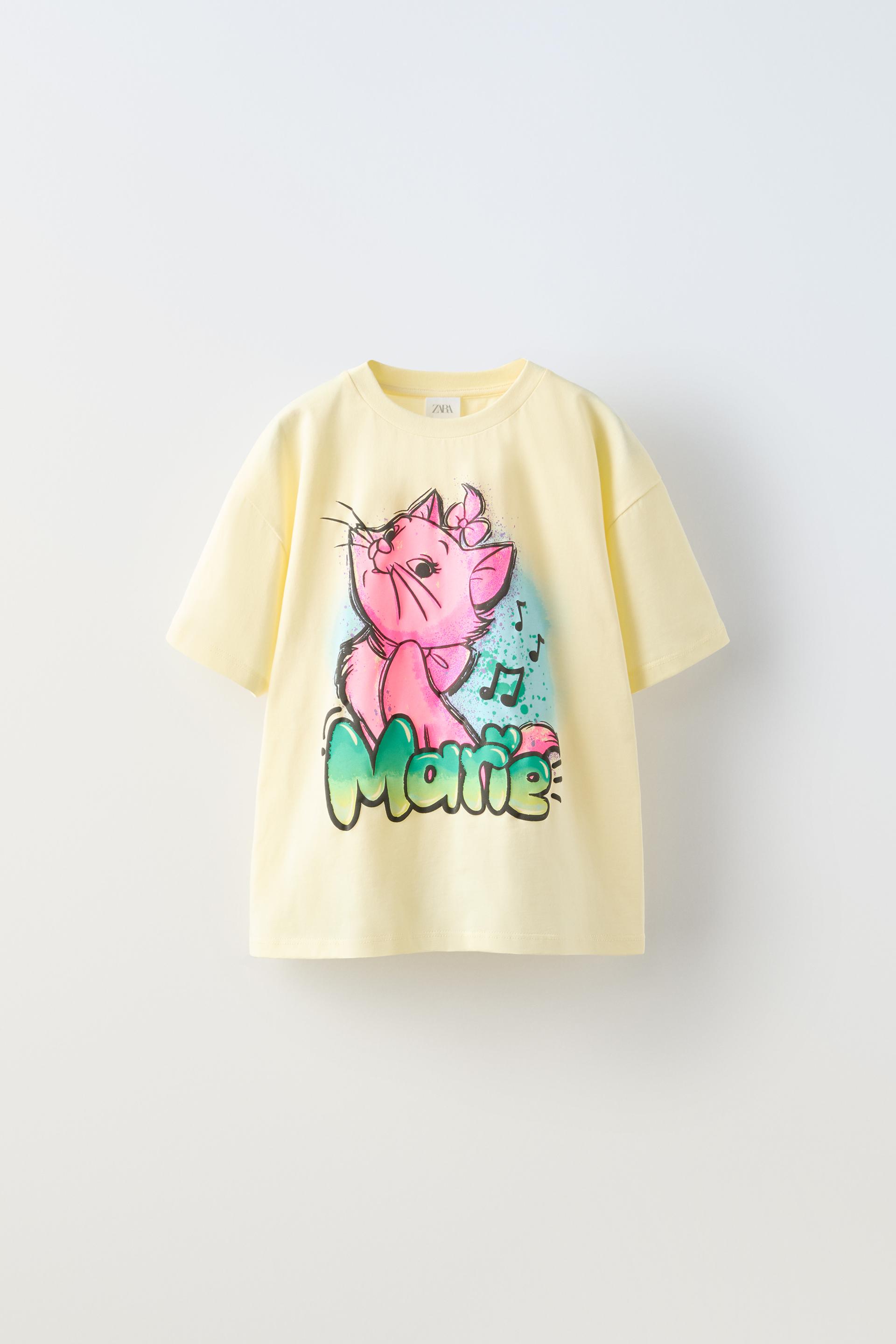 MARIE © DISNEY TSHIRT Yellow ZARA Turkey