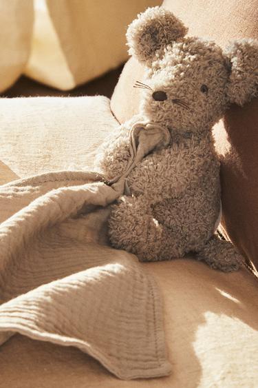 SCHMUSEDECKE KINDER MAUS - Grau von Zara - Bild 0