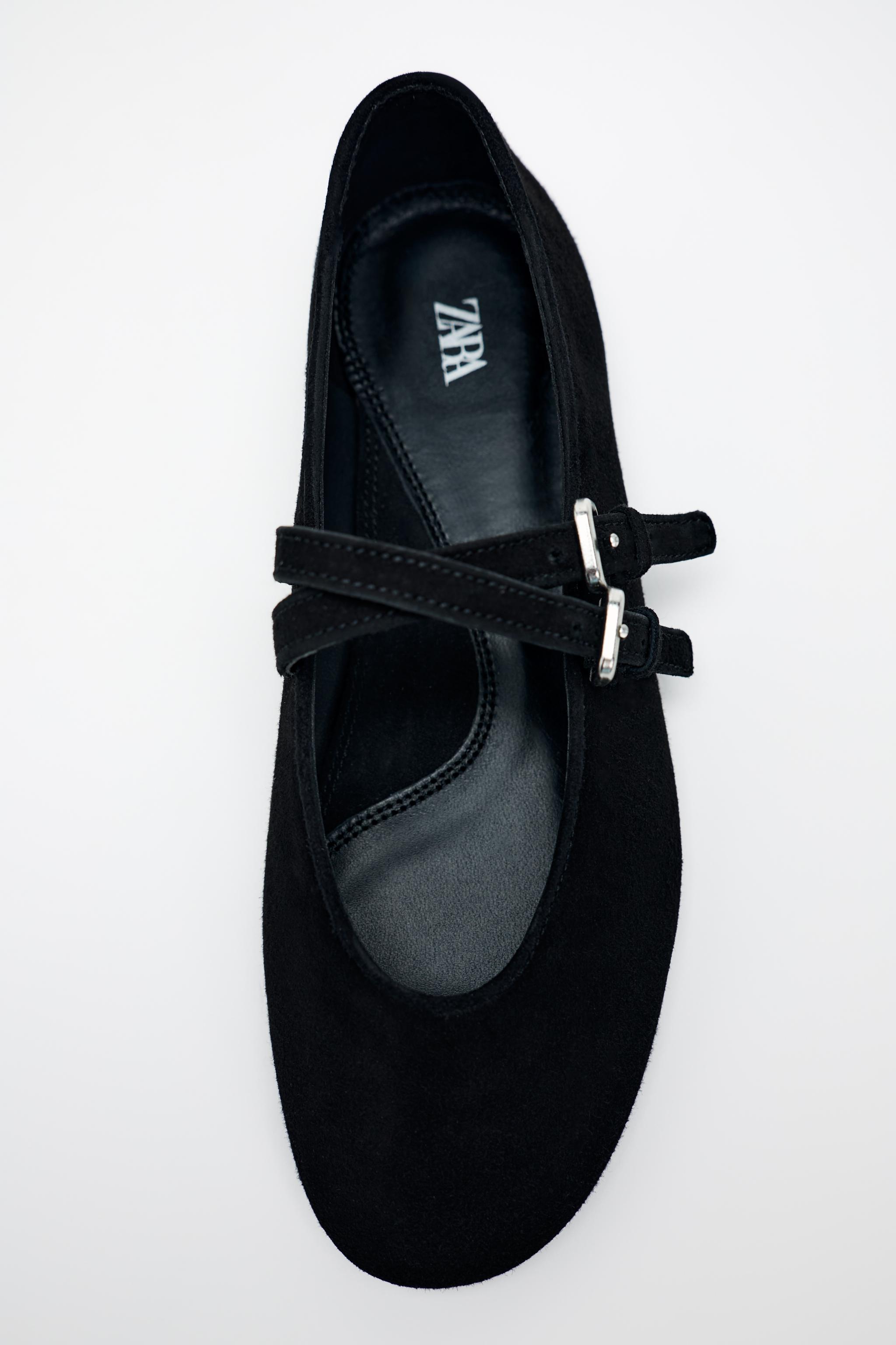 Zara store flat shoes