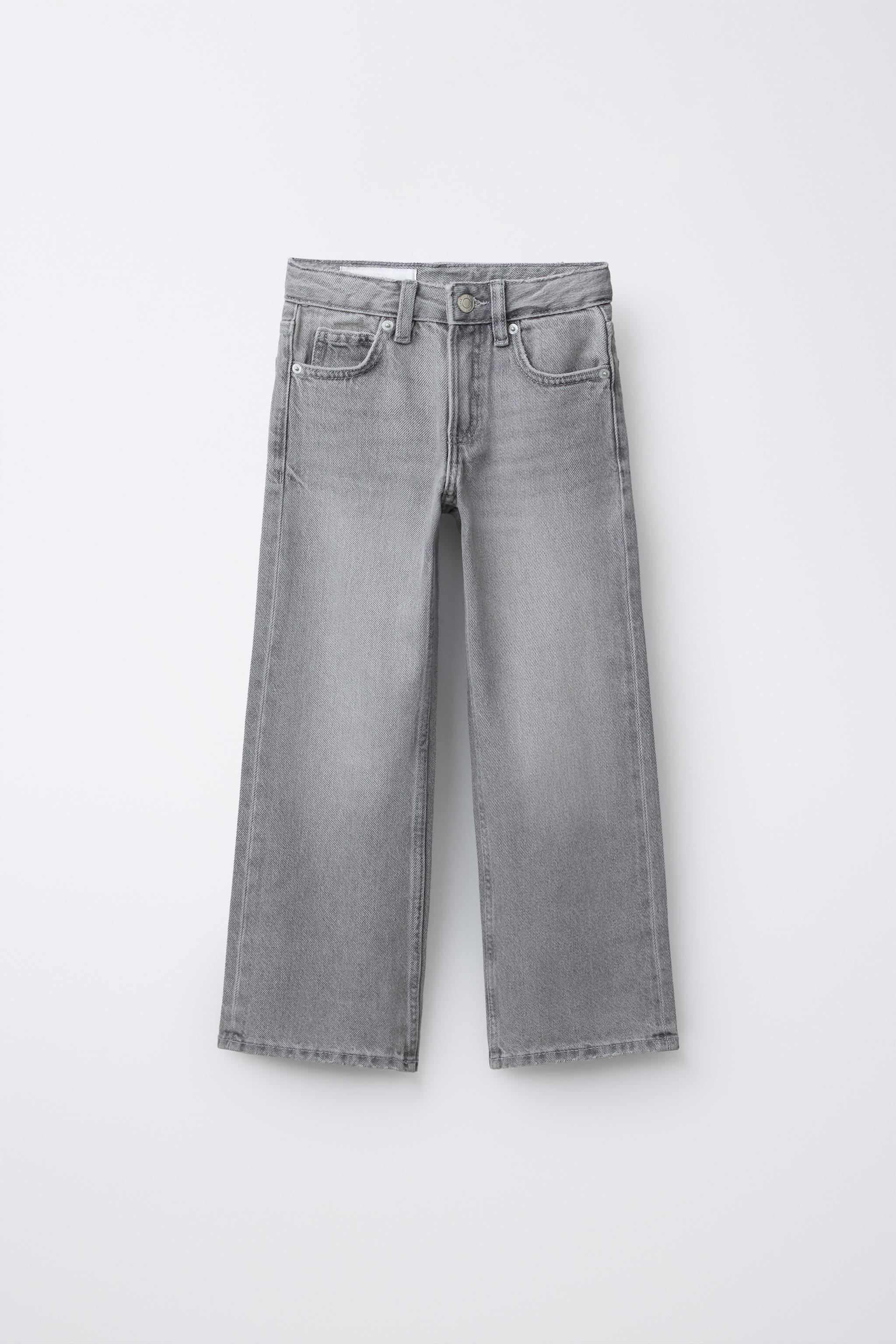 JEANS WIDE LEG PIÈCES ÉTOILES ANIMAL PRINT