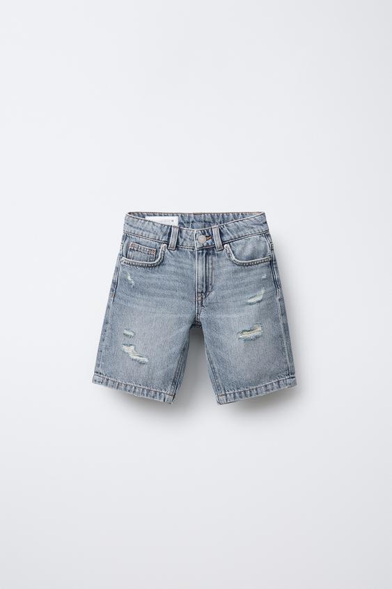 Bermuda Denim Vaqueros Cortos Zara Hombre BERMUDA DENIM STRAIGHT