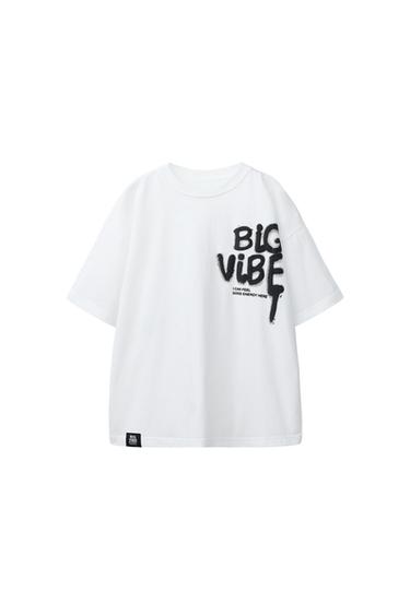 GRAFFITI PRINT T-SHIRT - White by Zara