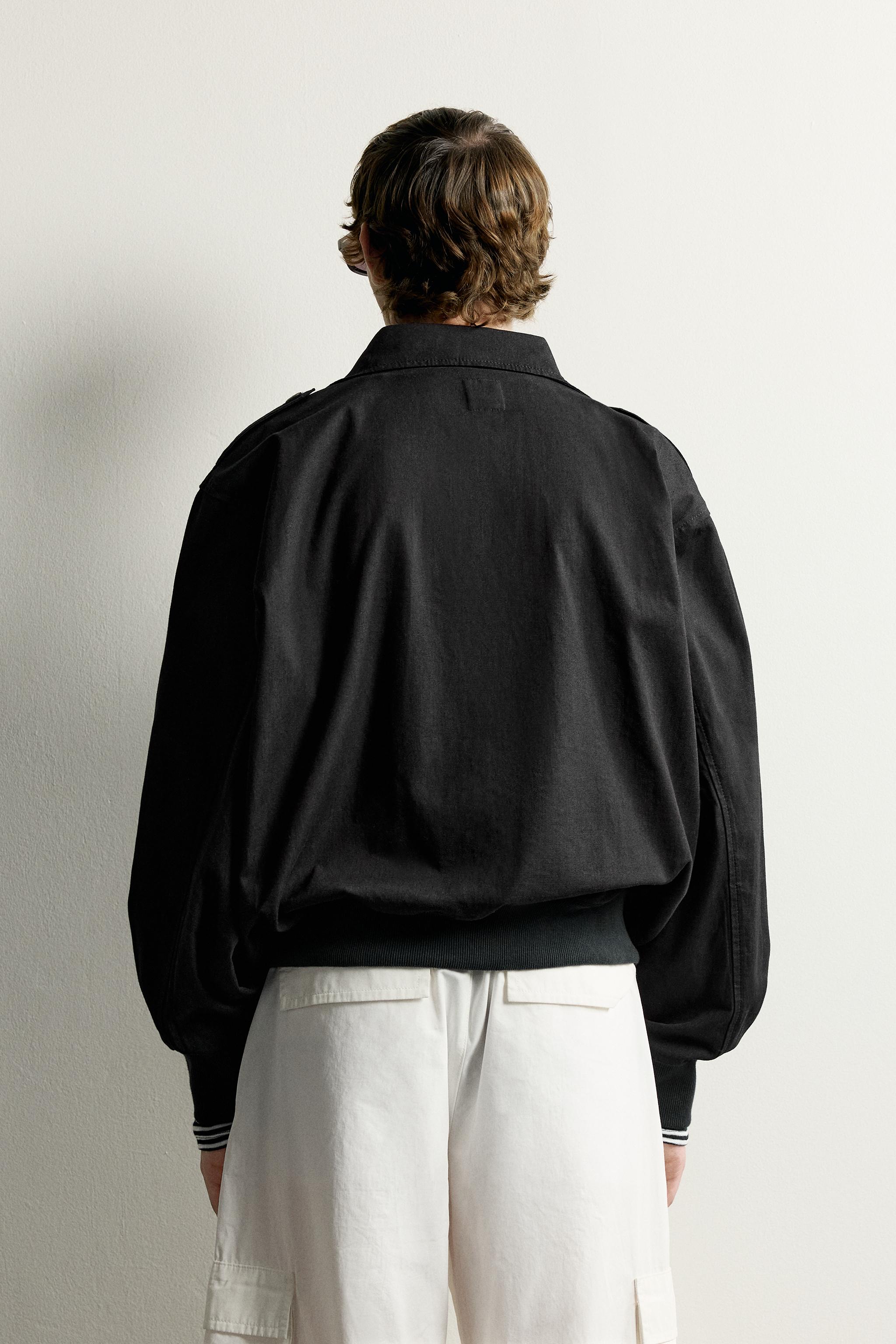 RELAXED-FIT JACKET WITH TABS