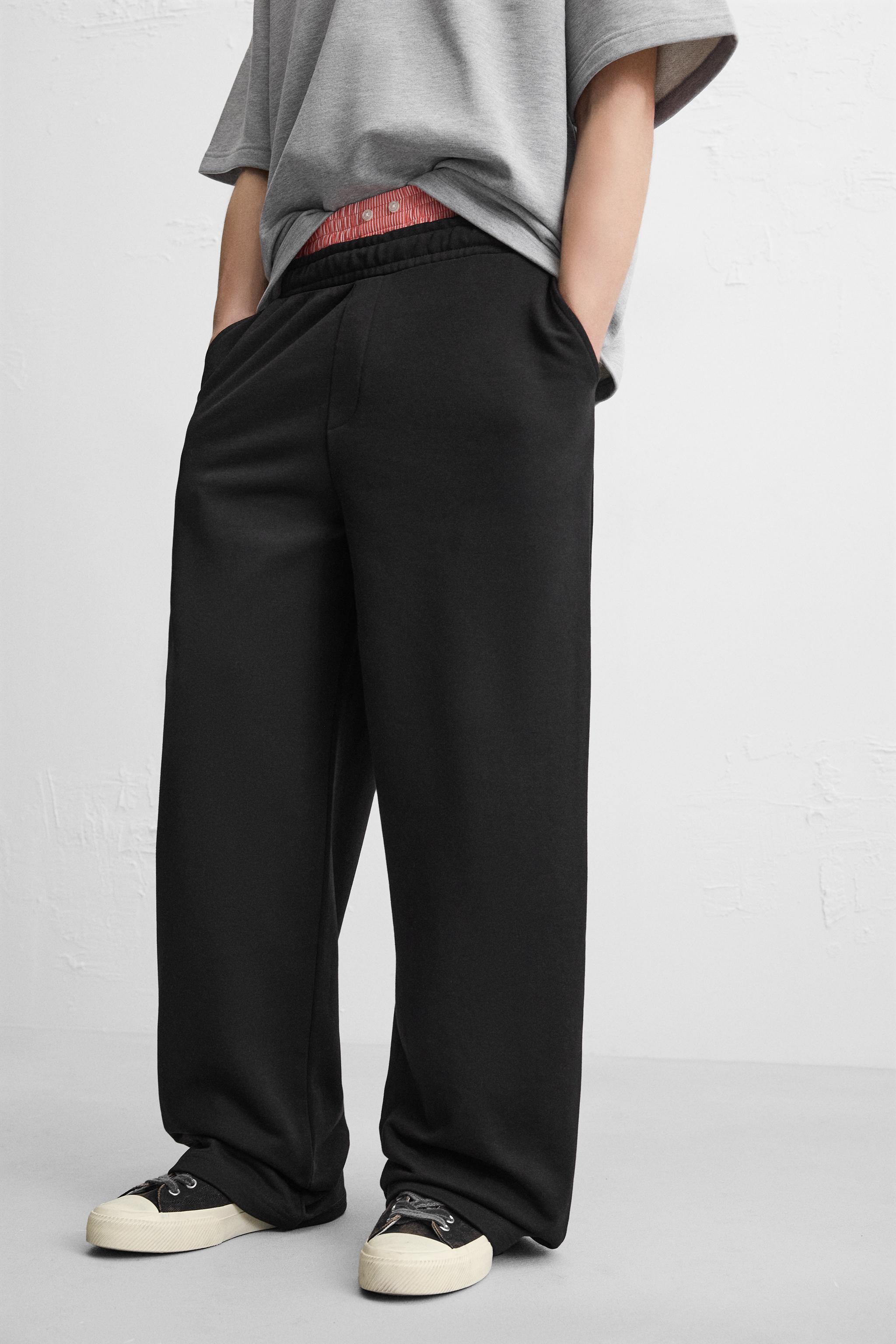 ZARA】ワイドレッグフレアパンツ (ZARA/パンツ・ボトムスその他
