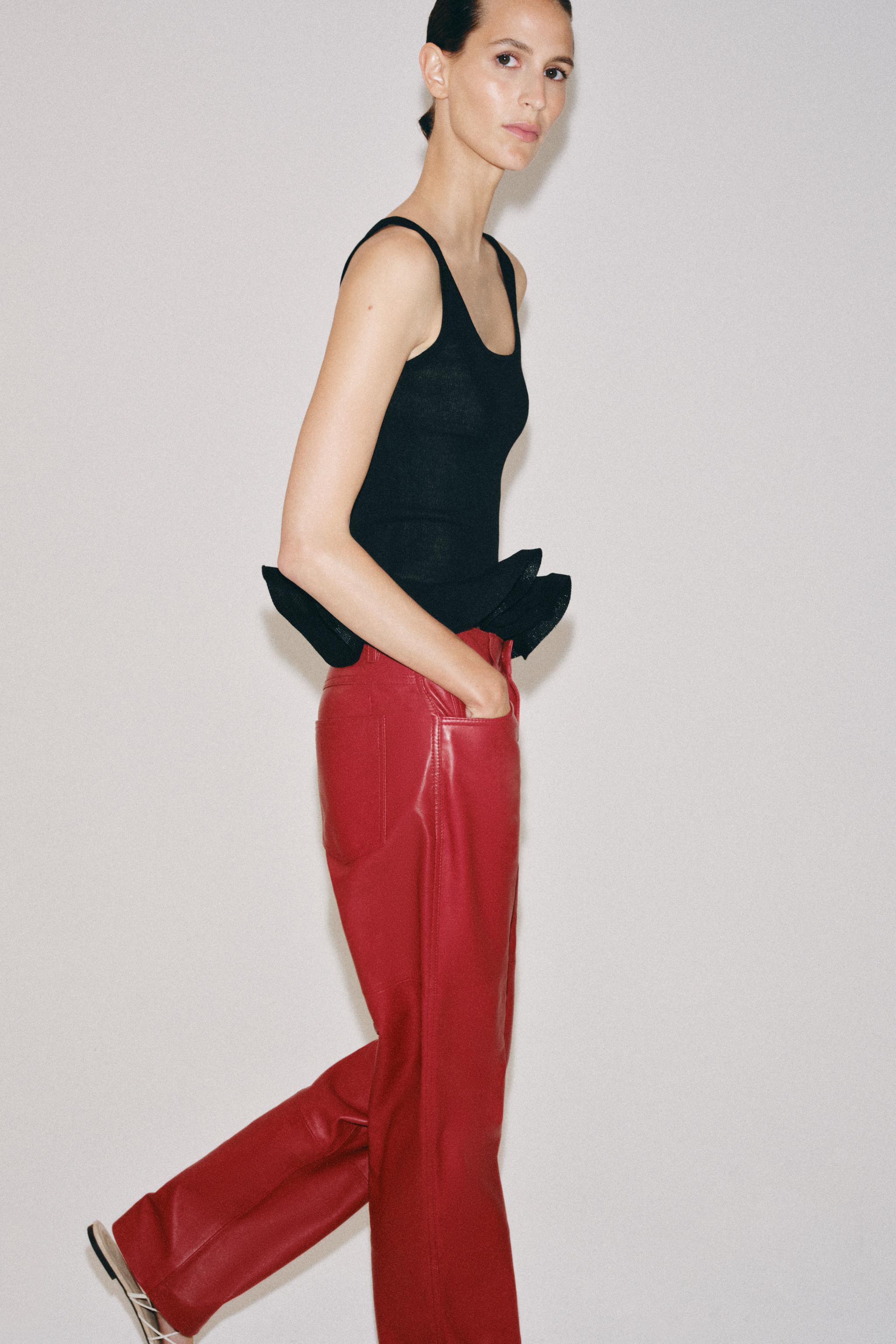 Zara WAVE HEM KNIT TOP — фото 5