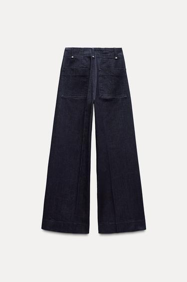 JEANS ZW COLLECTION GENİŞ PAÇA YÜKSEK BEL_6