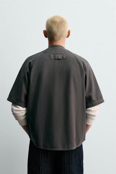 CHEMISE BASEBALL À IMPRIMÉ CHAMPION ® X ZARA - Gris de Zara - Image 2