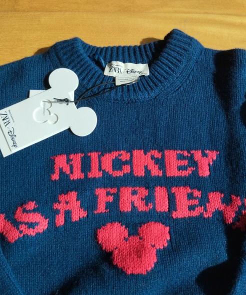 MICKEY SILHOUETTE TEXT JUMPER HARRY LAMBERT FOR ZARA X DISNEY - Image 6