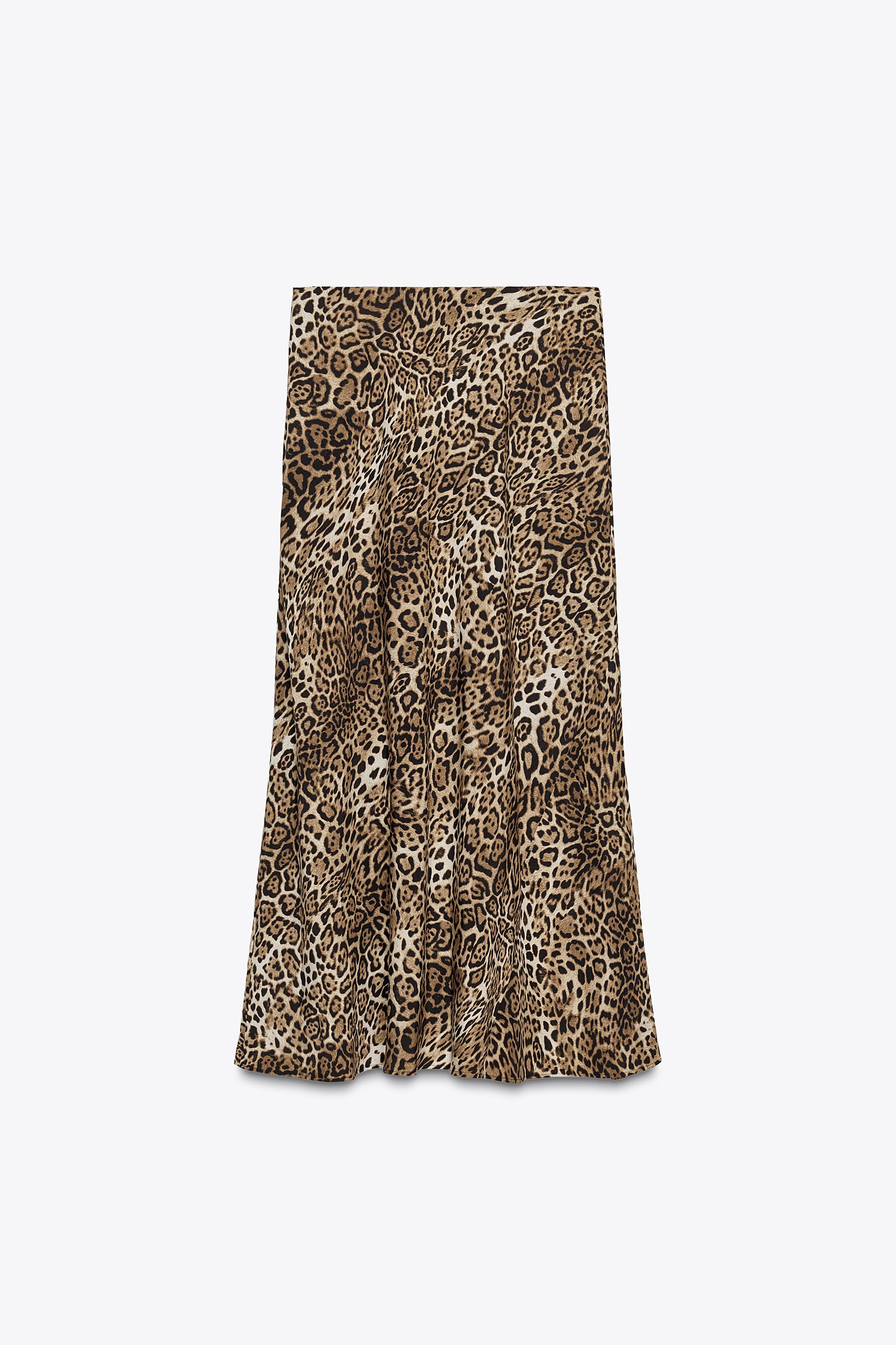 ZW COLLECTION LONG SKIRT - Brown | ZARA United States
