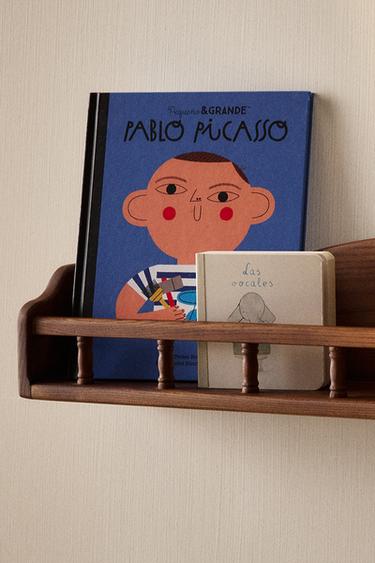 KIDS' ASH WOOD SHELVING UNIT - Dark brown by Zara - Image 4