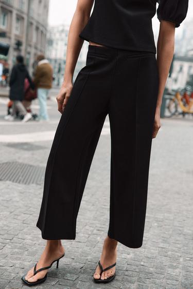 ОБЕМЕН ПАНТАЛОН - Черен от Zara