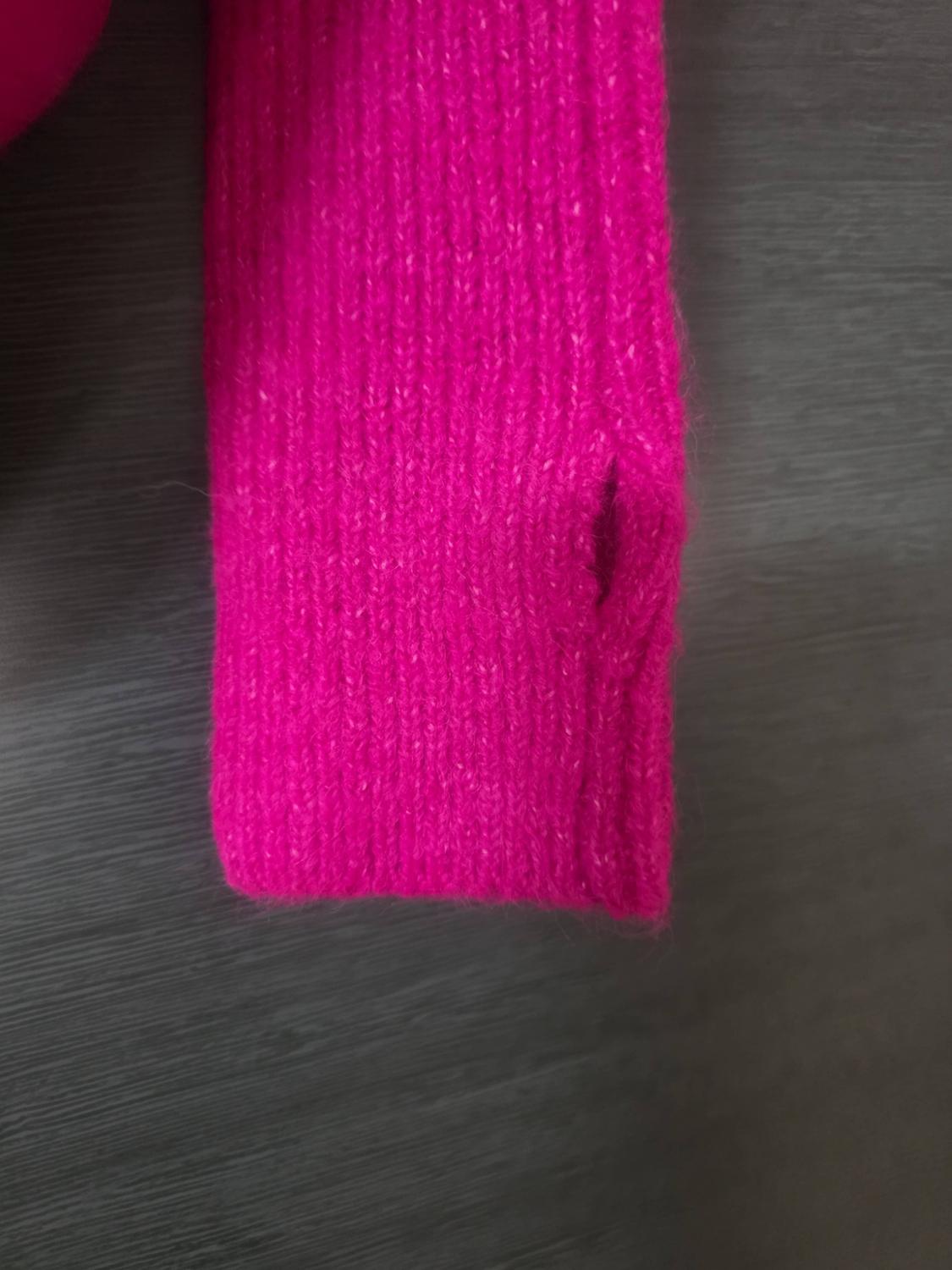 RIBBED KNIT MITTENS - Image 4
