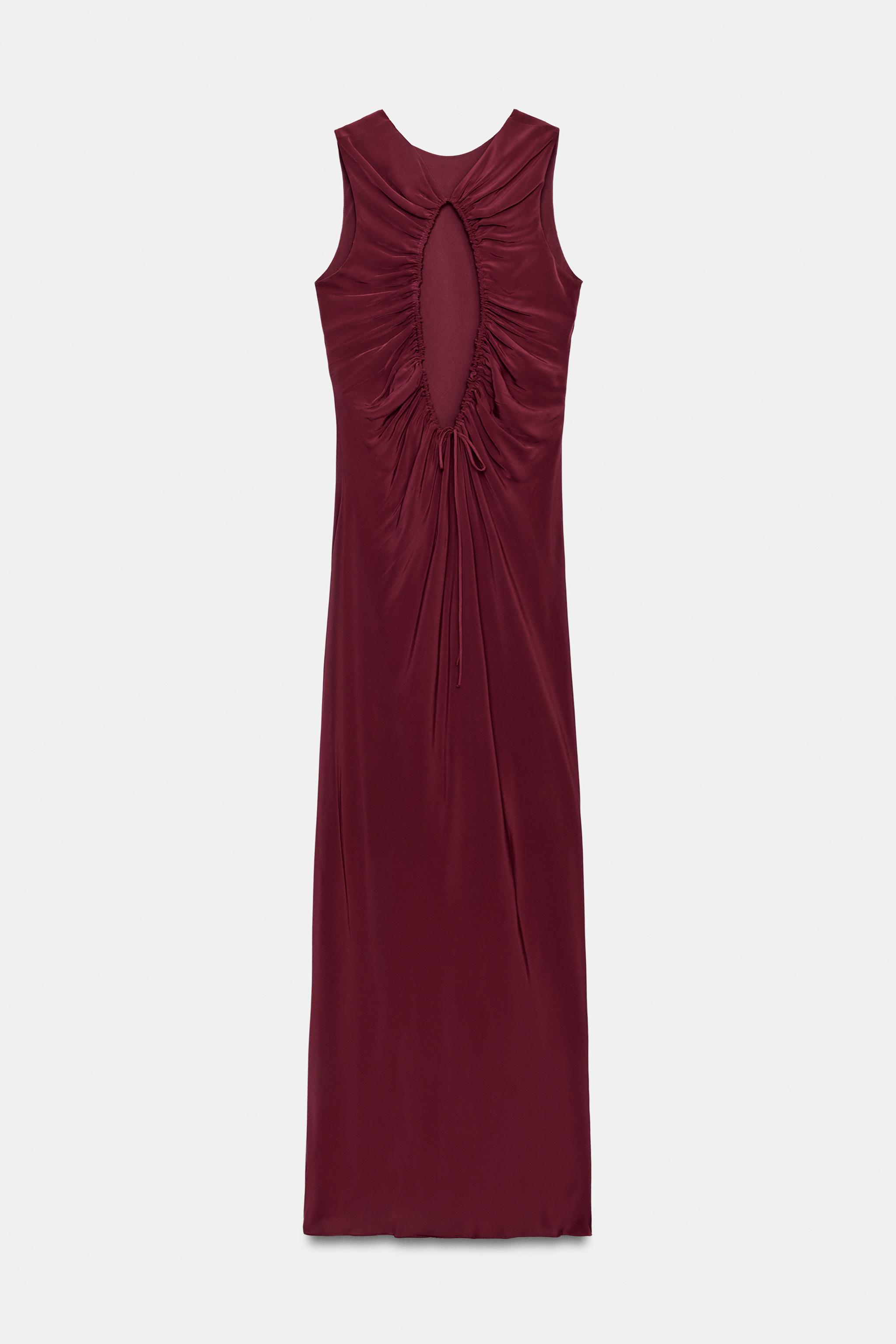 Женские платья Zara ZW COLLECTION MAXI DRESS — фото 3