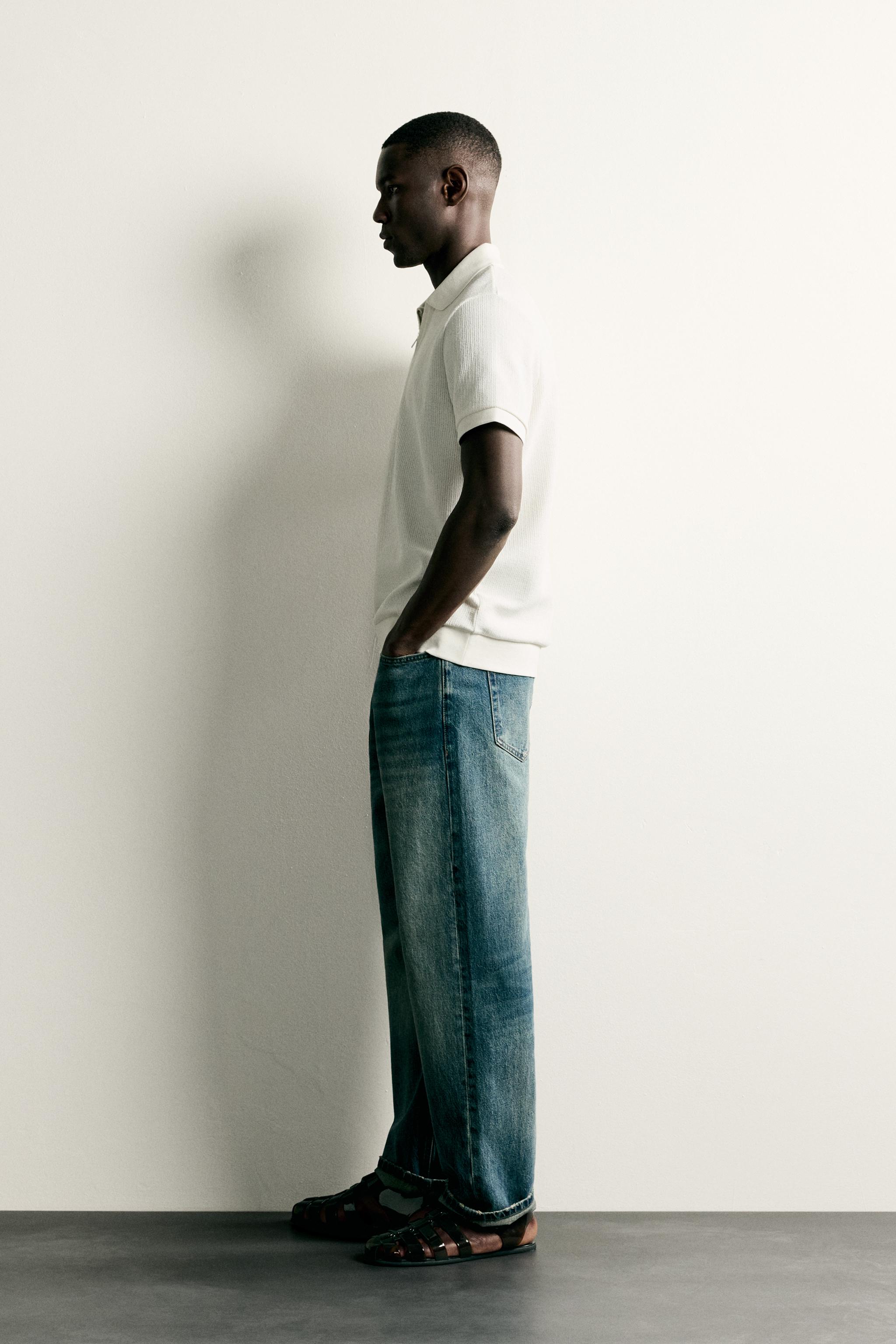 POLO REGULAR FIT À ZIP