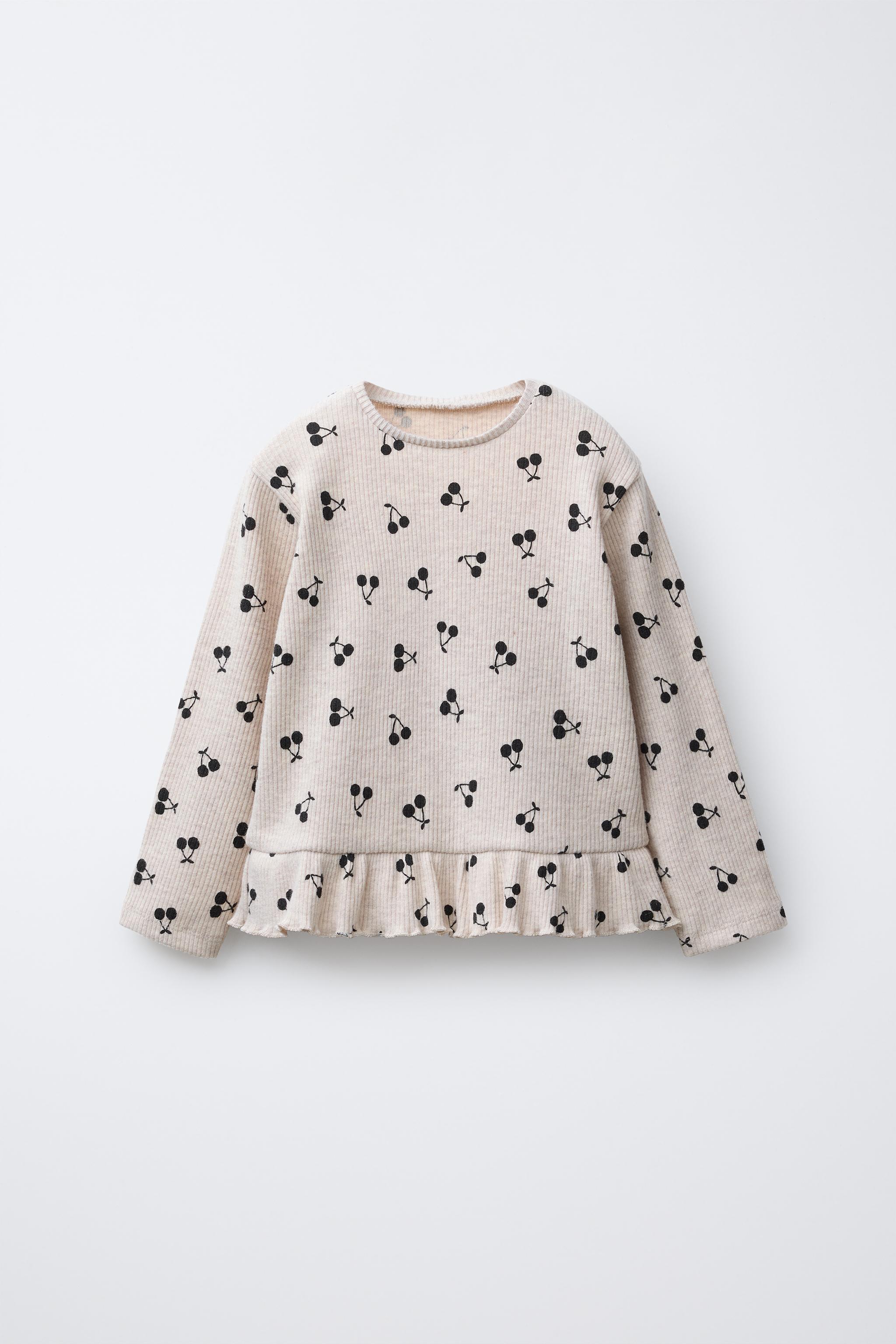 トップス ENFOLD RUFFLE-MOTIF T-SHIRT BLK RUFFLE-MOTIF T-SHIRT｜38｜WHT｜CUT AND SEWN｜|ENFÖLD