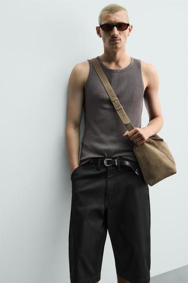 SHORT JORTS BAGGY - Noir de Zara - Image 5