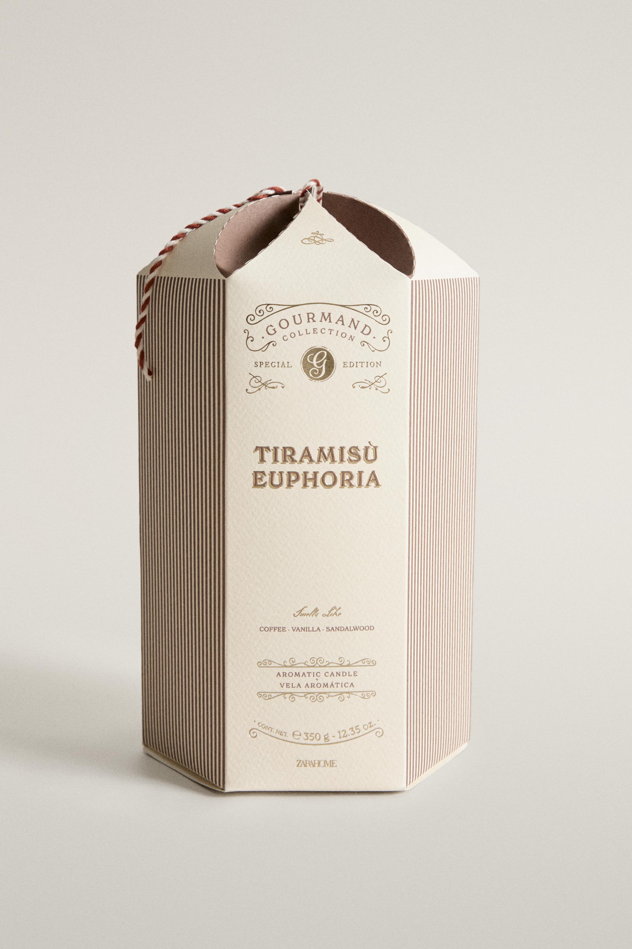 (350 G) TIRAMISU EUPHORIA SCENTED CANDLE