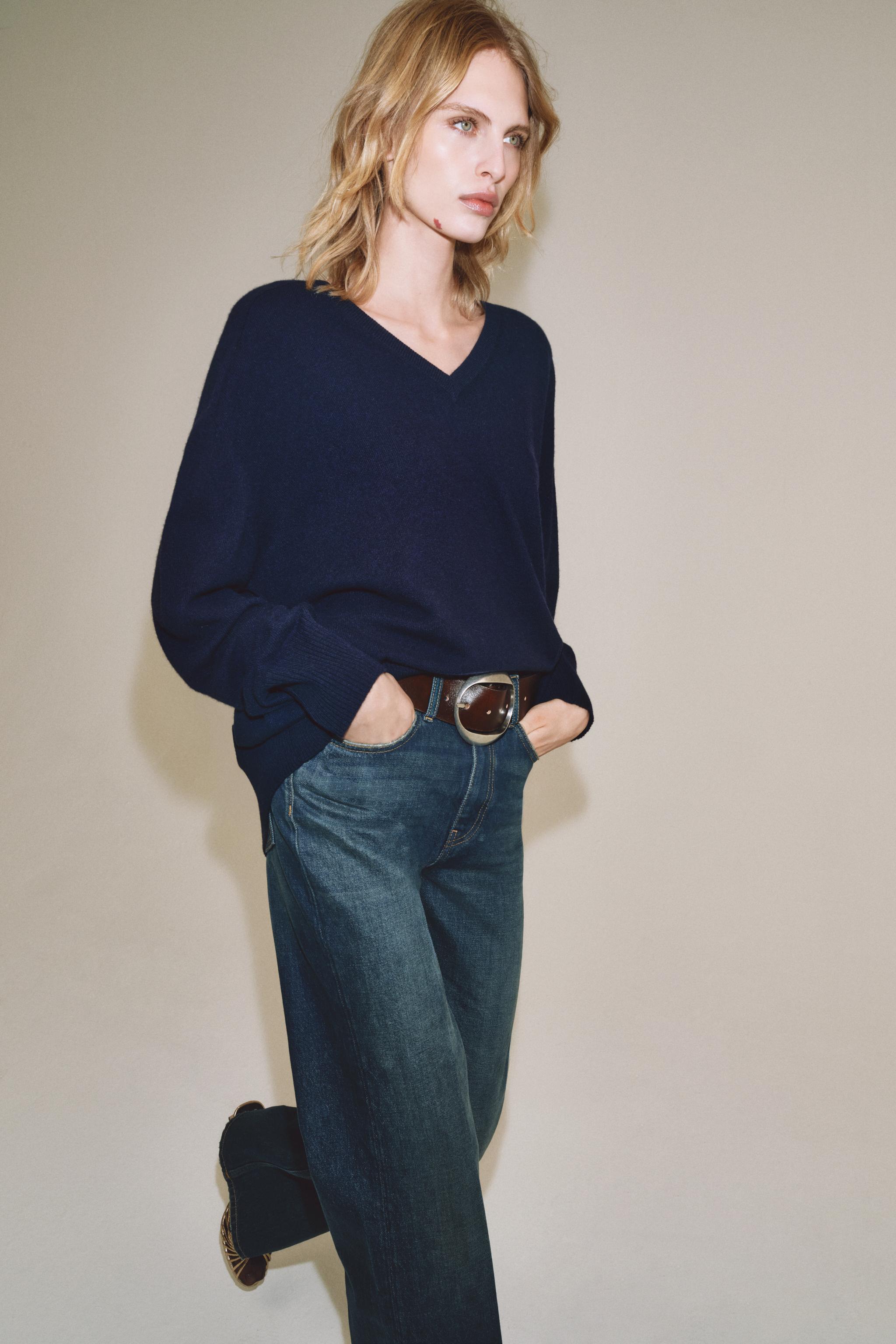 PULL OVERSIZE 100 % LAINE