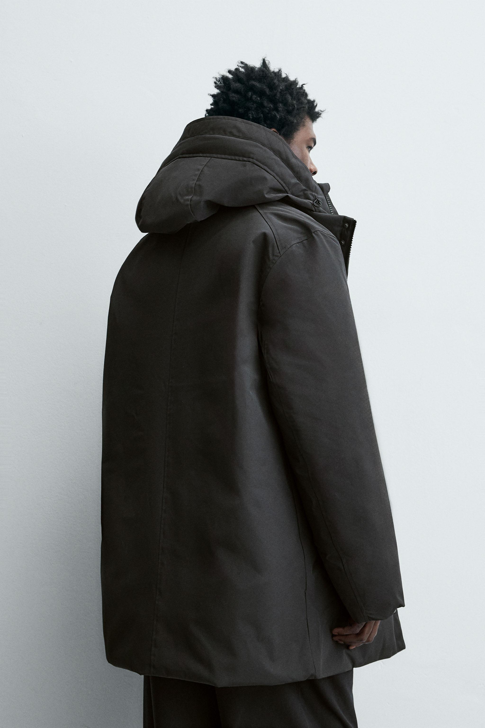 PARKA DÉTACHABLE 100 % PLUMES DÉPERLANT