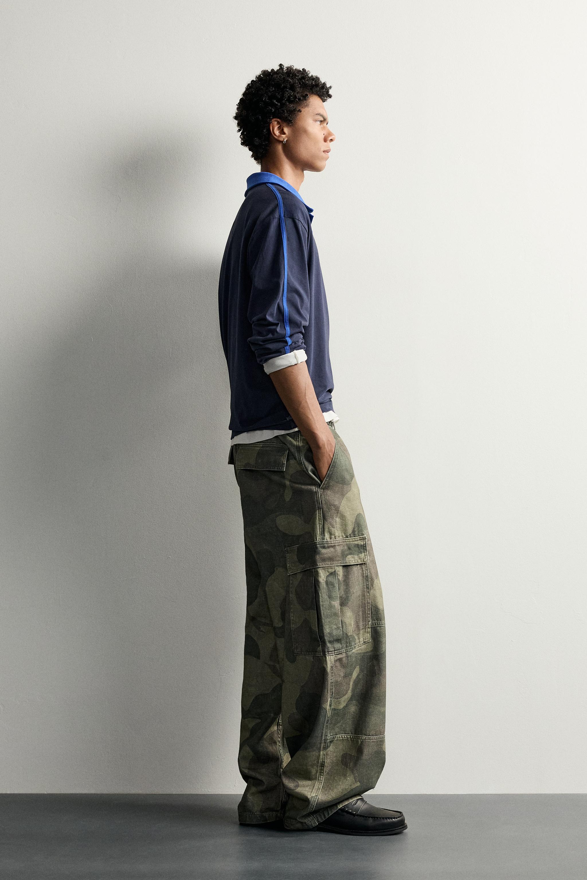 RELAXED FIT FLAG POLO SHIRT