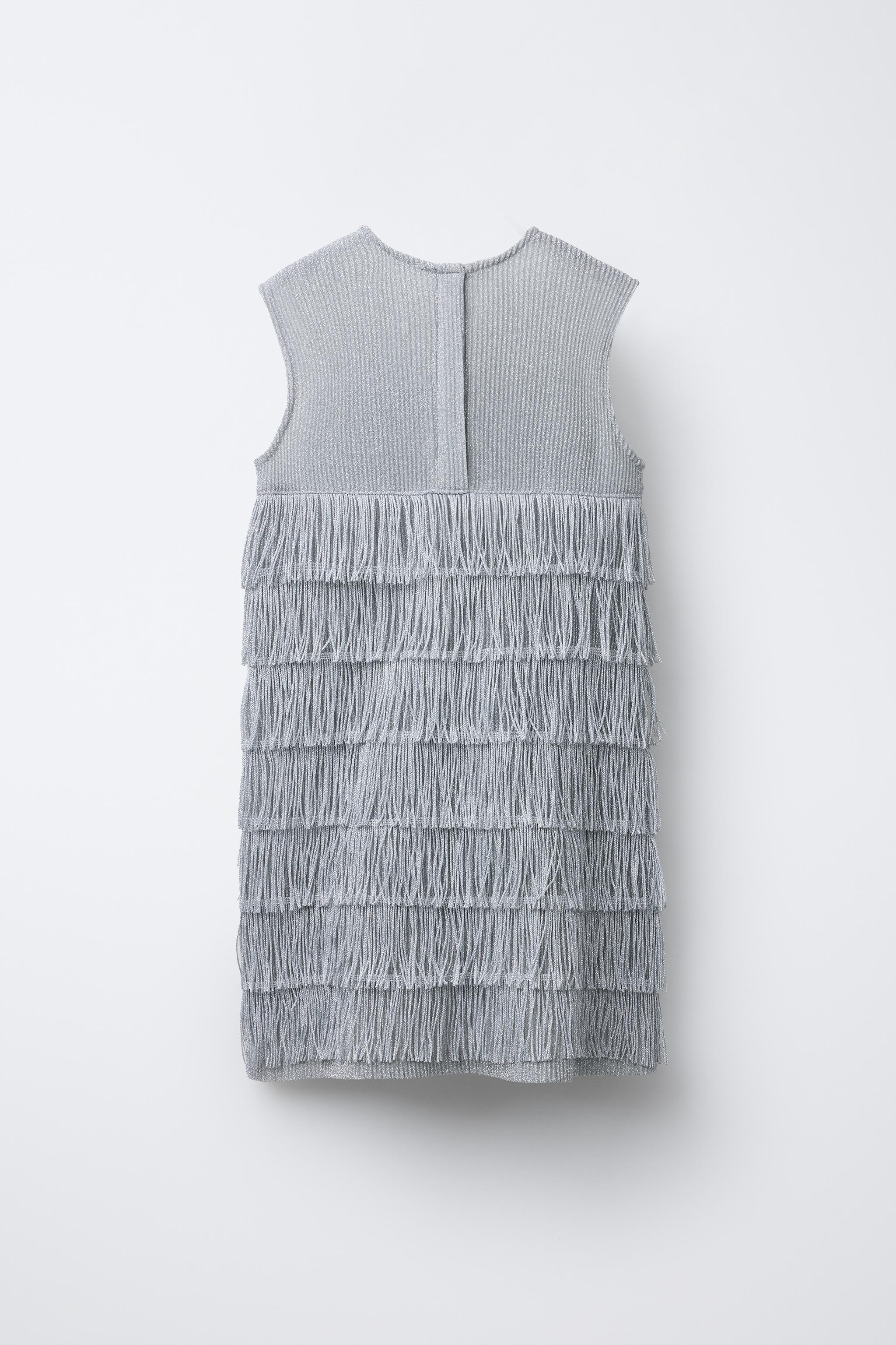 POP STAR DRESS - Silver | ZARA United States