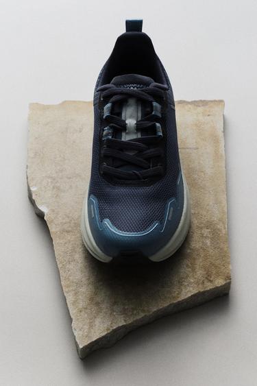 TRAINERS WITH SOLE DETAIL - Blue by Zara - Image 0