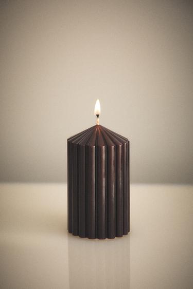 PUMPKIN SPICE CYLINDRICAL SCENTED CANDLE - Pumpkin by Zara - Image 4
