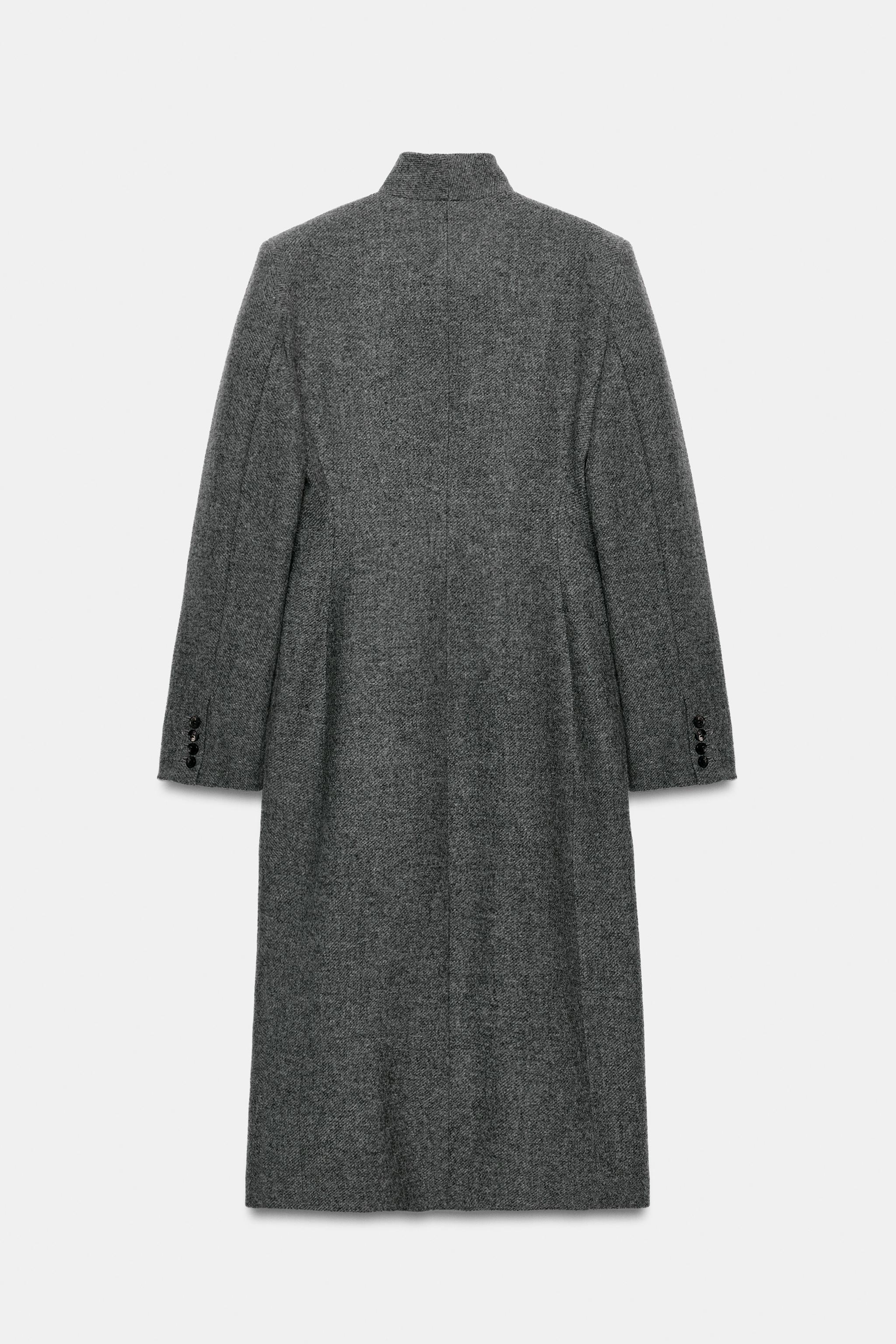 MANTEAU LAINE BOUTONS ZW COLLECTION