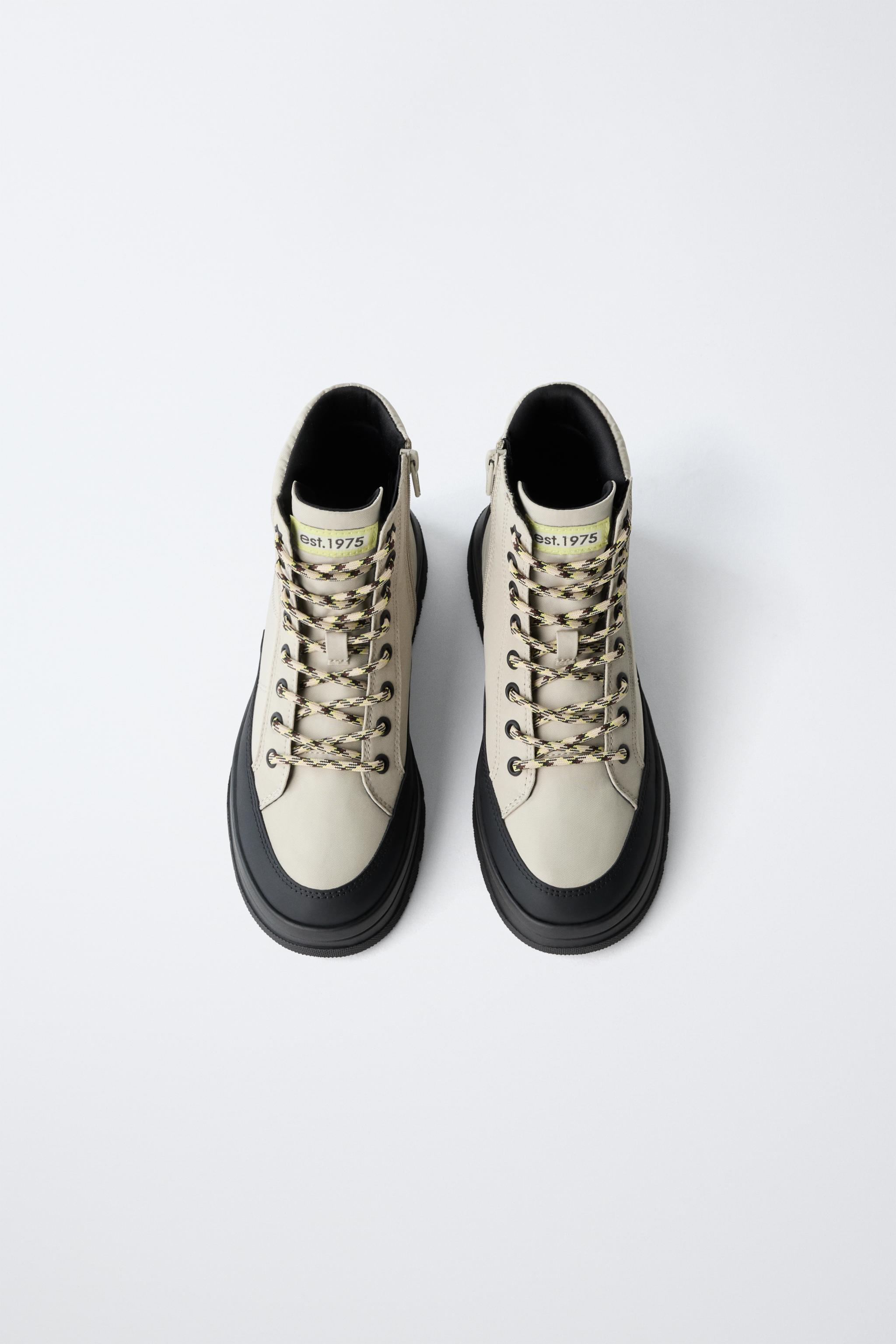 Детские ботинки Zara SPORTY ANKLE BOOTS — фото 5