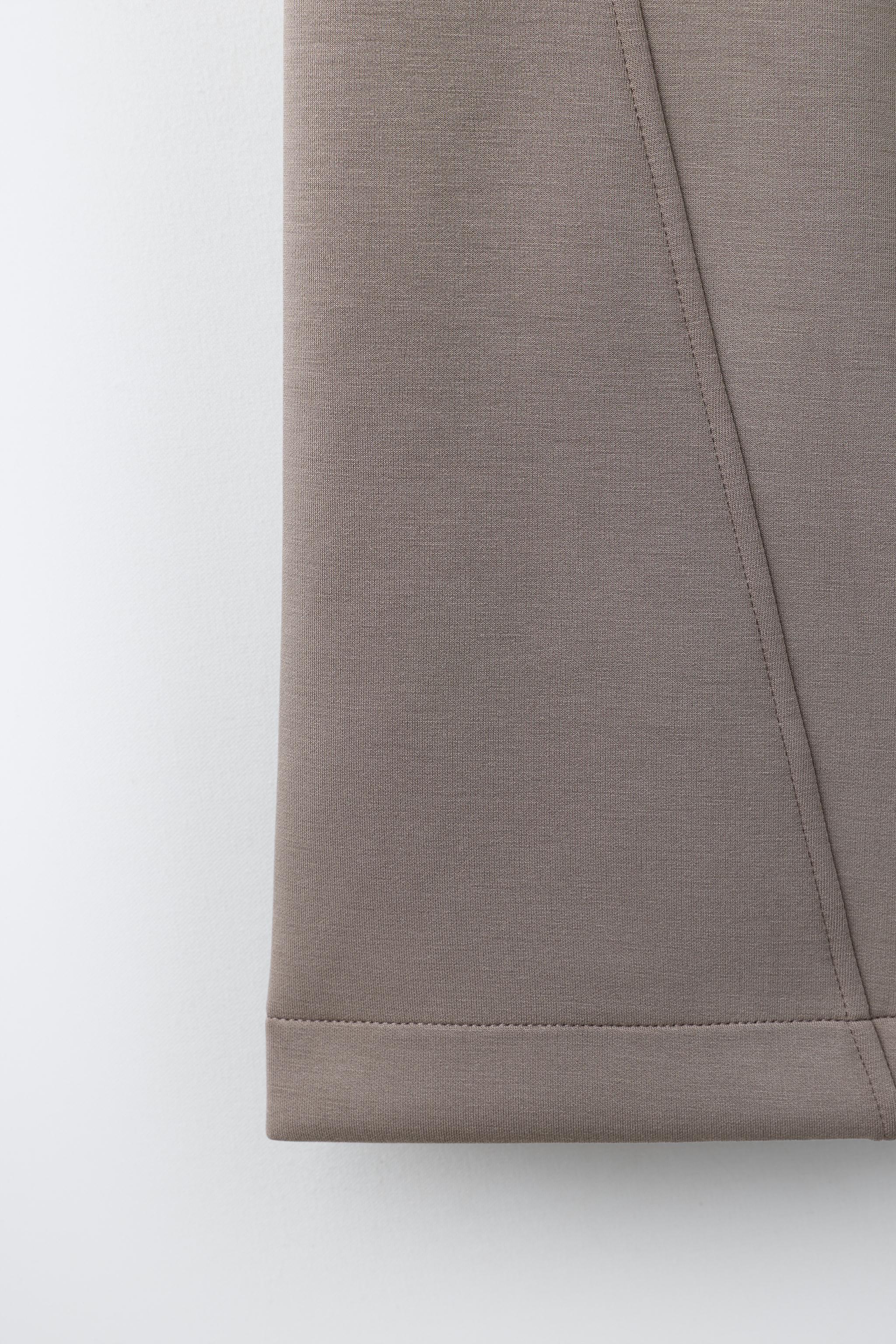PANTALON SPORTY À JAMBES LARGES