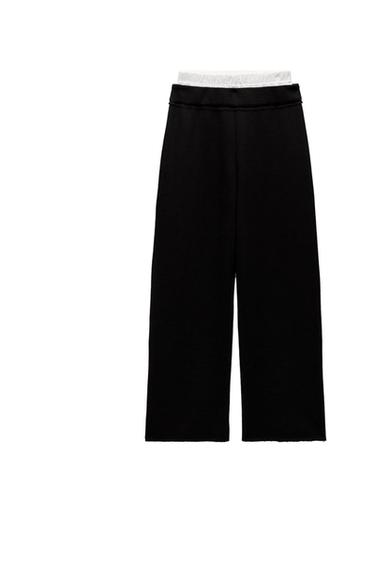 CONTRAST UNDERWEAR TROUSERS
