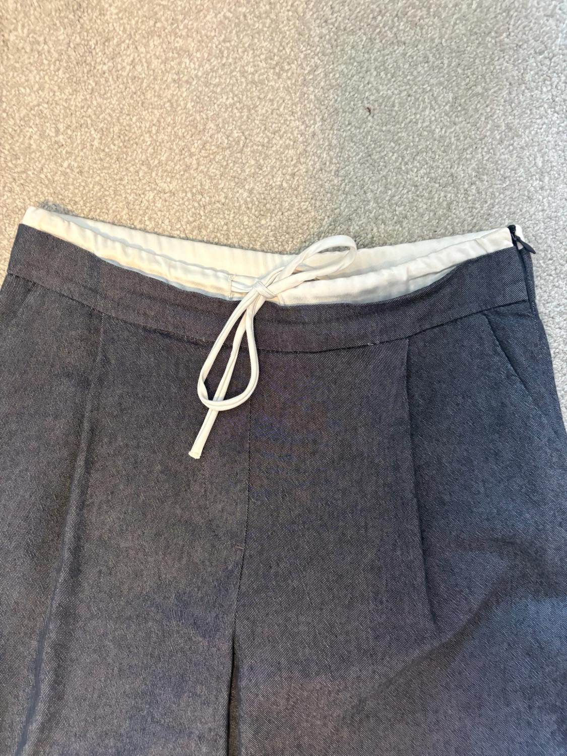 WIDE-LEG TROUSERS WITH DOUBLE WAISTBAND - Image 2