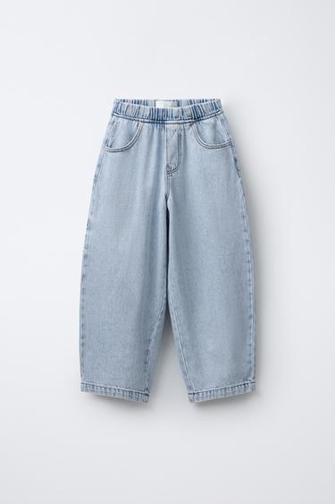 BALLOON JEANS - Light blue by Zara