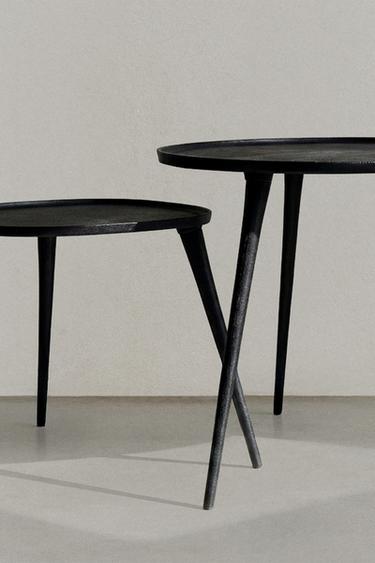TABLE D'APPOINT MÉTAL - Noir de Zara - Image 5