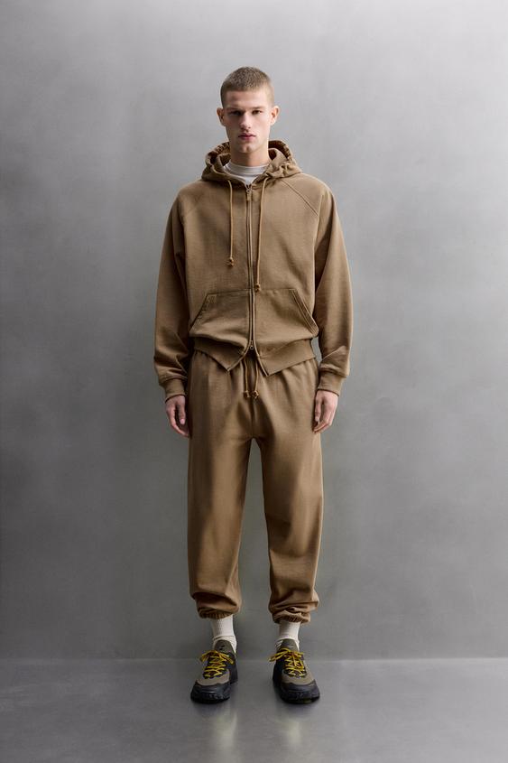 ZIP-UP HOODIE TRAINING SWEATSHIRT