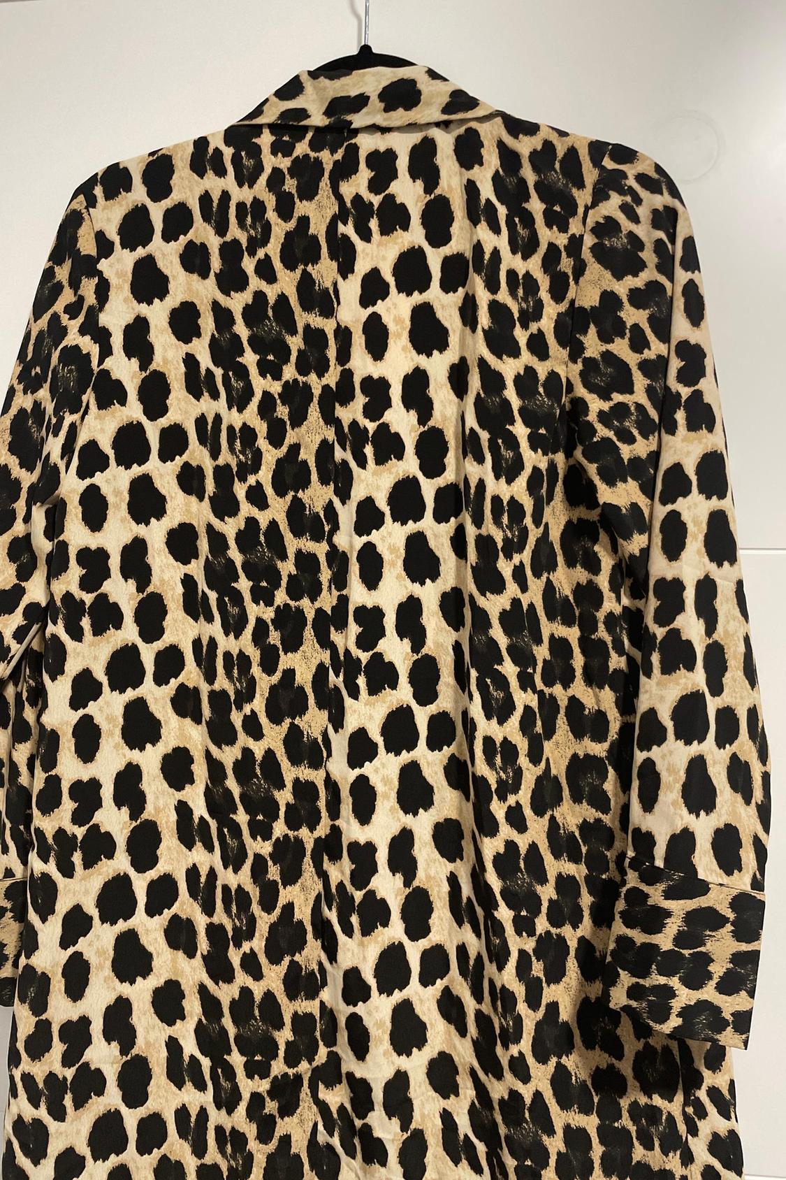 LEOPARD PRINT SHIRT DRESS - Image 3