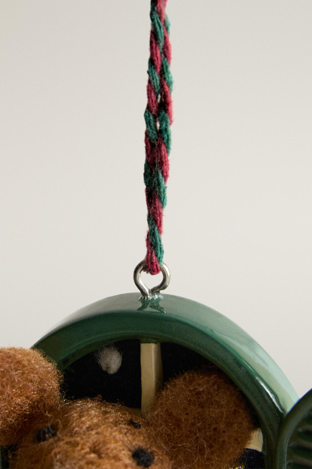 CHRISTMAS MOUSE WINDOW ORNAMENT — Multicoloured