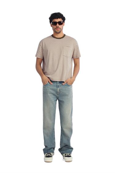 STRIPED CROPPED FIT T-SHIRT - Pinks by Zara - Image 0