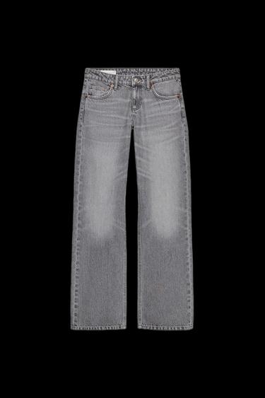 TRF WIDE LEG JEANS MIT NIEDRIGEM BUND - Grau von Zara - Bild 0