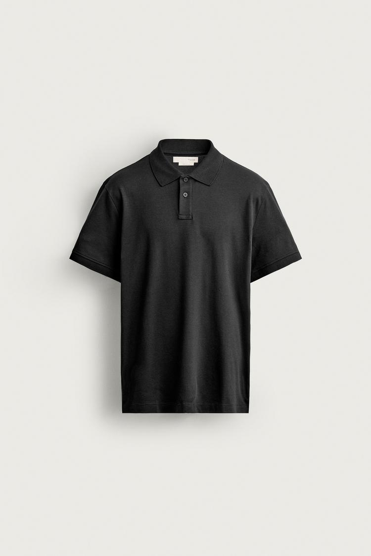 REGULAR FIT PIMA COTTON POLO SHIRT