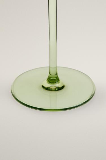 VERRE CRISTALLIN CÔNIQUE - Vert de Zara - Image 3