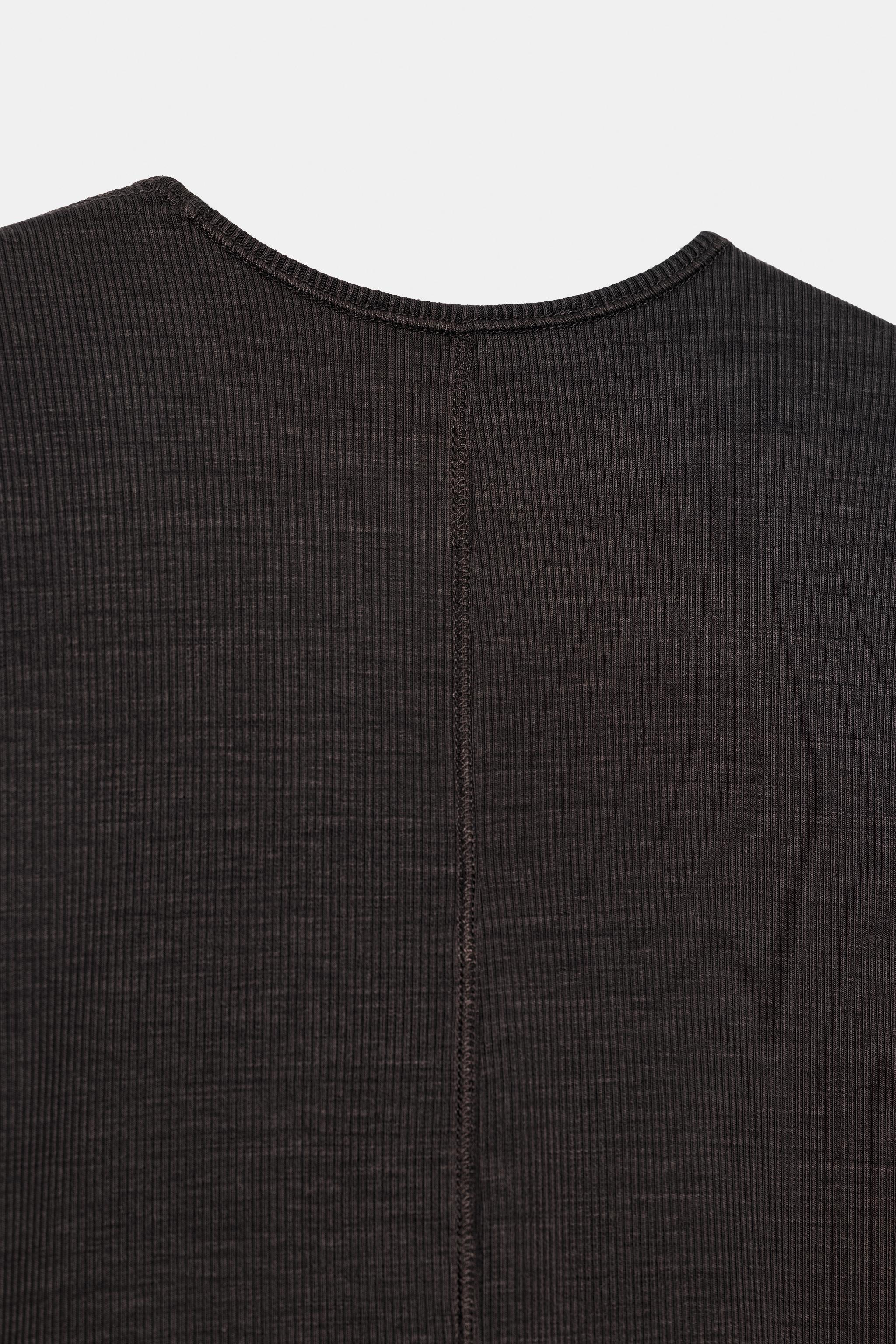 T-SHIRT LYOCELL COL ROND