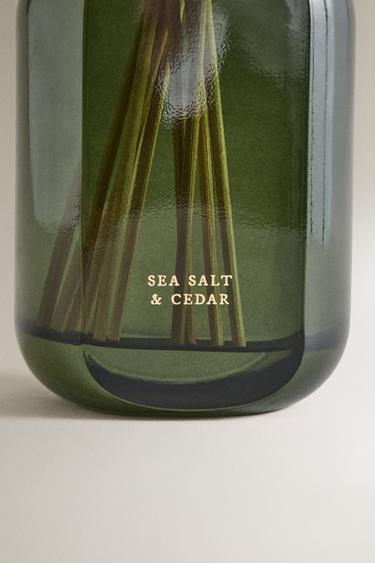 (480 ML) DIFFUSEUR À BÂTONNETS SEA SALT & CEDAR - MIDNIGHT BLUE de Zara - Image 2